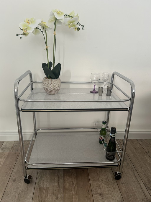 Carrello vintage in formica