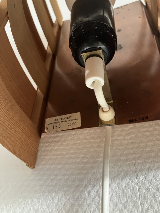 Image 1 of Hans-Agne Jakobsson wandlamp, model V155 (Edda) AB Ellysett!