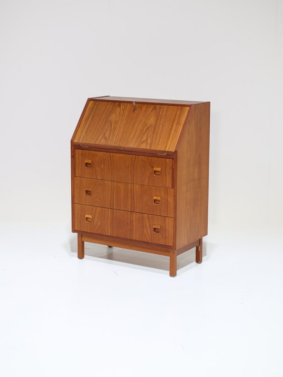 Image 1 of Scrivania vintage danese in teak, anni '60