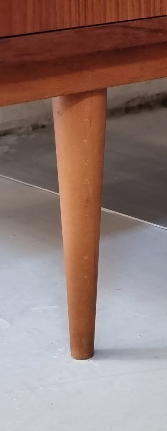 Mid Century Kleiderschrank, Kleiderschränke, Holz, Braun (Foto 15 von 15)