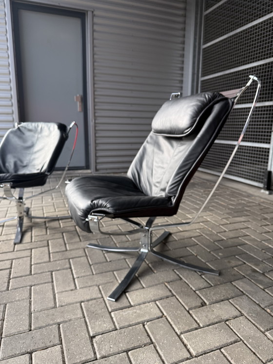 Image 1 of Vintage Sigurd rivende la lounge suite “Falcon” per Vatne Møbler (Norvegia)