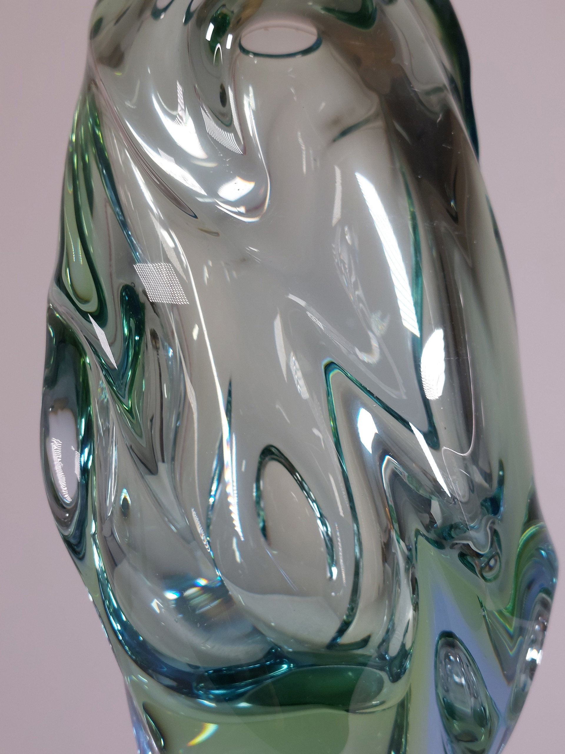 Vintage Mid Century Jan Beranek Glass Vase, Czech Republic | €249