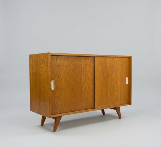 Image 1 of Commode vintage en placage Jiří Jiroutek U-452 1960 Tchécoslovaquie