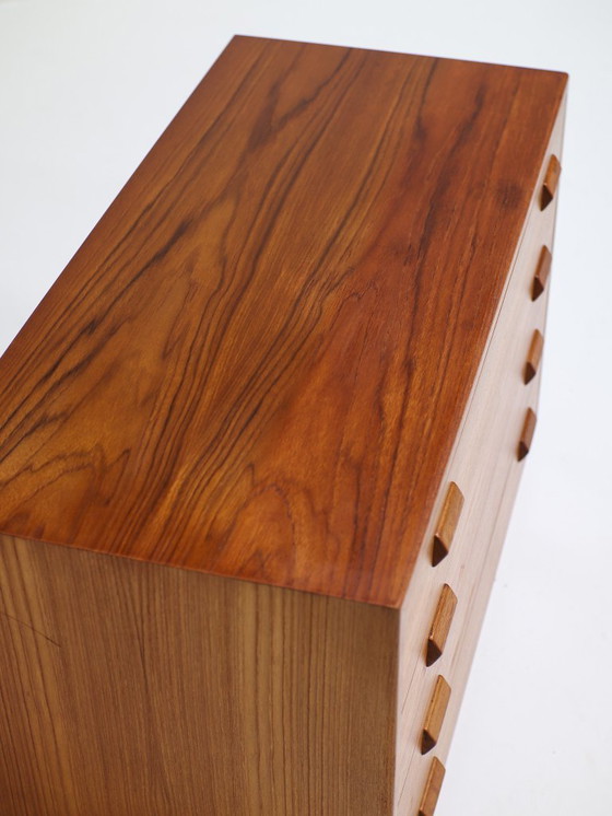 Image 1 of Cassettiera Børge Mogensen Søborg in teak anni '50 danese