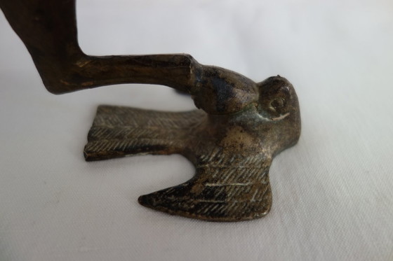 Image 1 of Bronze Ganzu horse statue, China