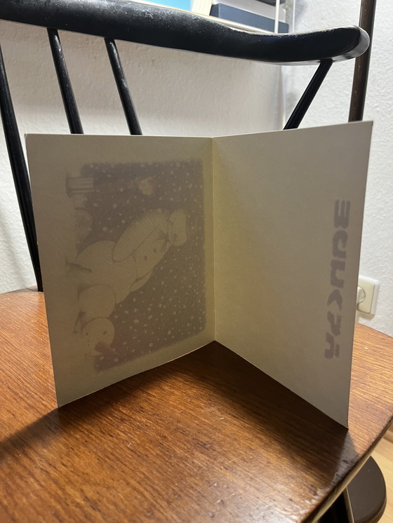 Image 1 of Banksy Rude Snowman Christmas Card, 2006