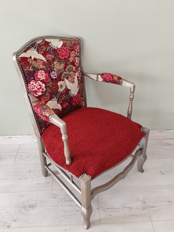 Image 1 of Paar Louis XV Cabriolet-Sessel