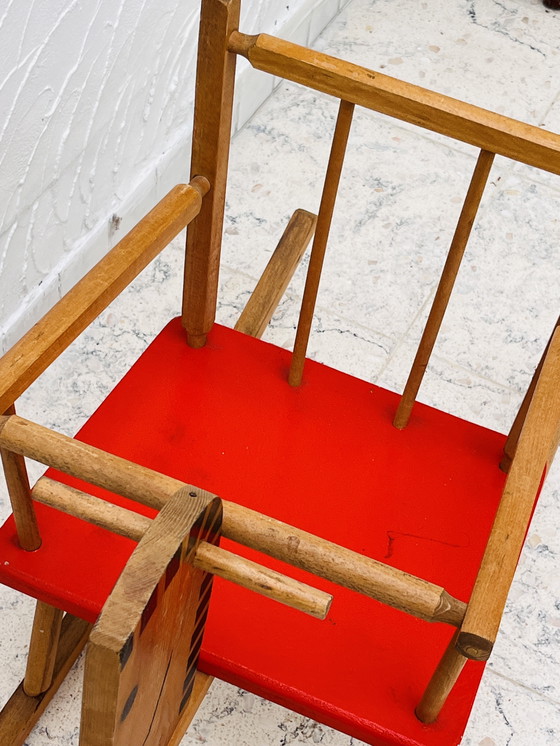 Image 1 of Cavallo a dondolo anni '80