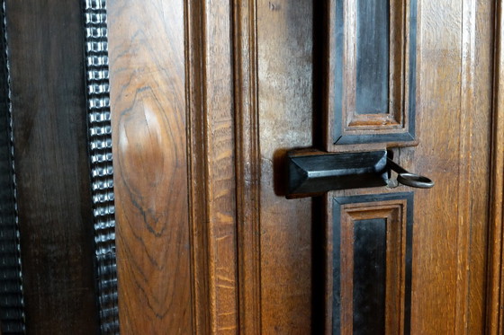 Image 1 of Armario de cojines de Gelderland, hacia 1650/ Gelderland Cushion Cabinet, 1650