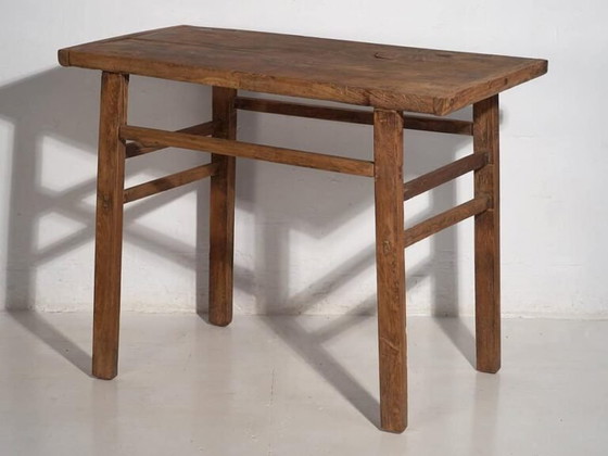 Antique desk console table (c.1920) #30 (photo 12 of 21)