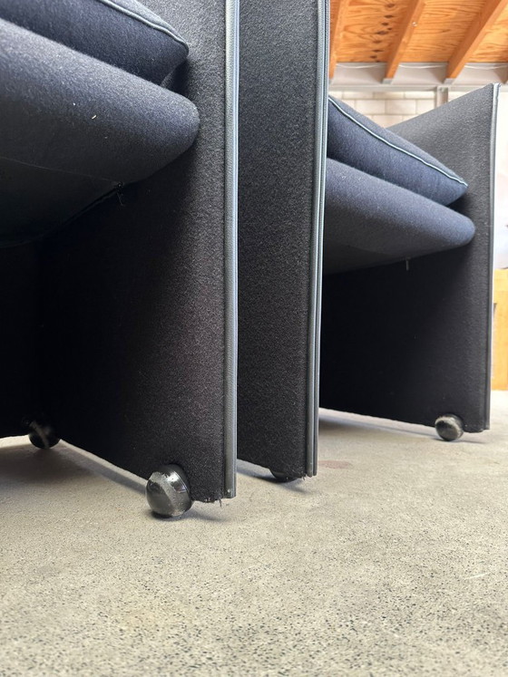 Poltrona Cassina 401 Break, Mario Bellini (disponibilità: 2) – Poltrone, Pelle, Plastica (photo 4 of 9)