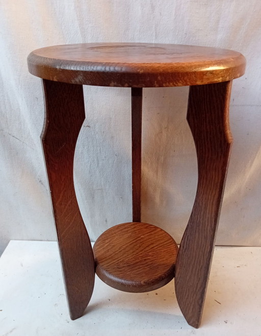 Amsterdam School Art Nouveau Nouveau Plant Table