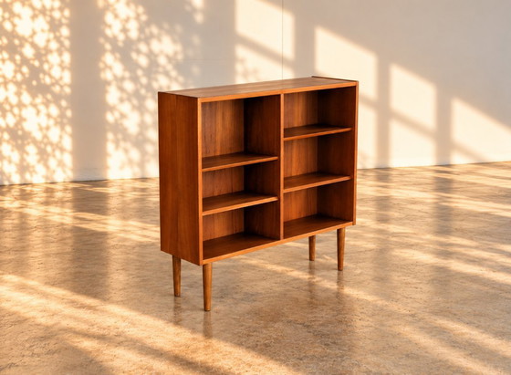 vintage teak boekenkast – Boekenkasten, Hout (photo 4 of 6)