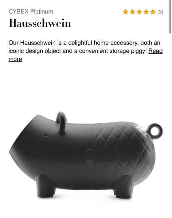 Image 1 of Cybex Hausschwein design par Marcel Wanders