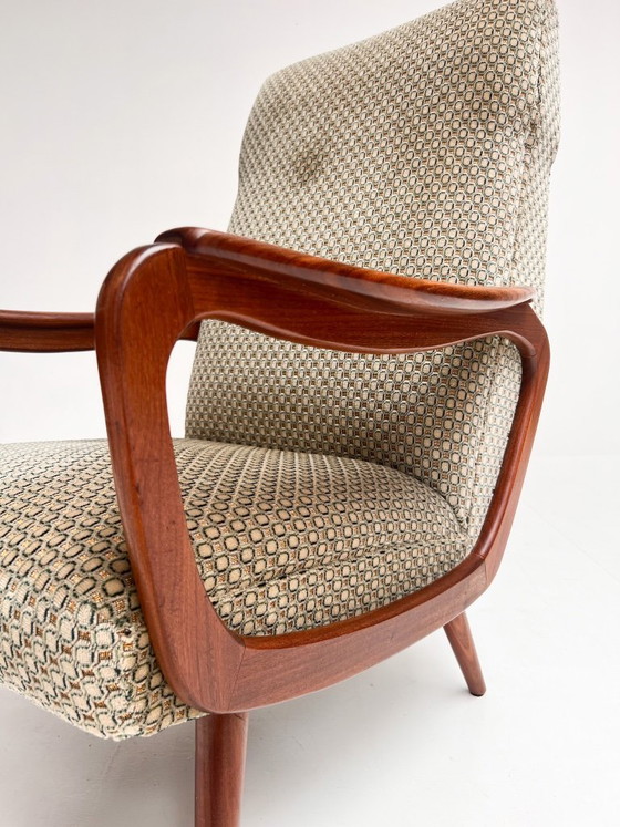 Image 1 of Organische fauteuil in de stijl van De Ster Gelderland, 1960's