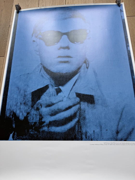 Image 1 of Self-Portrait Poster II Andy Warhol Memphis Starck Eames