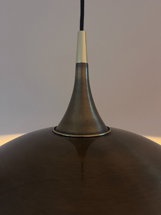 Image 1 of Brass pendant attributed to Florian Schulz - German design pendant