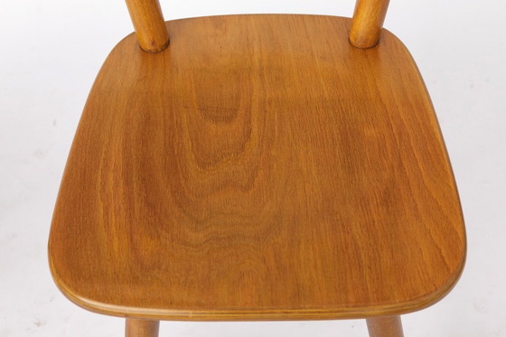 Image 1 of Set van 8 vintage Tübingen eetkamerstoelen van Schäfer, Duitsland, jaren 60, mid-century stijl.