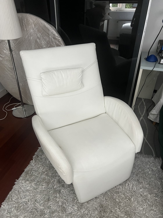 Image 1 of Vintage leren stoel