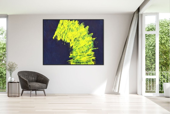 Image 1 of Jürgen Angeler - Levendig neongeel