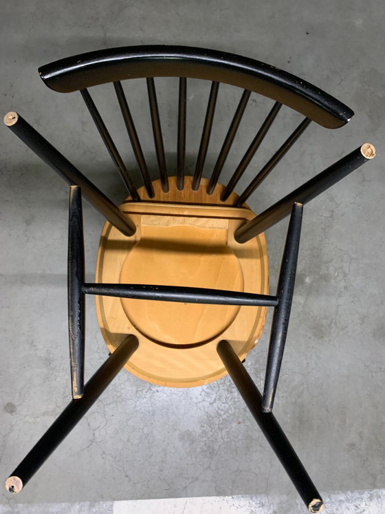 Set di due sedie vintage di Pastoe. – Sedie da pranzo, Legno (photo 10 of 13)