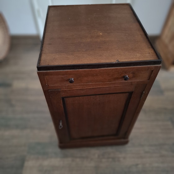 Image 1 of Amsterdam School filing cabinet with drawer