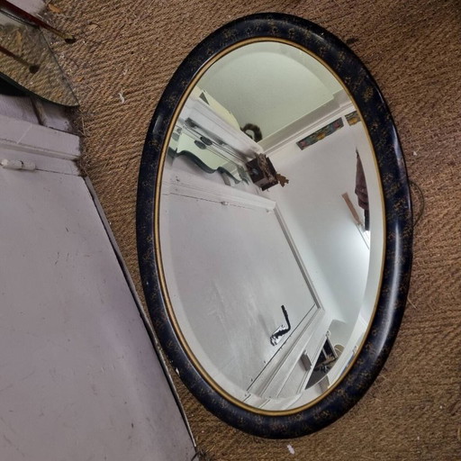 Miroir Ovale Art Déco (81x53cm)