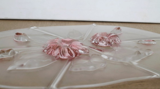 Walther Glas Ovale Servierschale, Rosa Blumen & Satineffekt – Mikasa - Walther Glas, Schalen (photo 6 of 10)