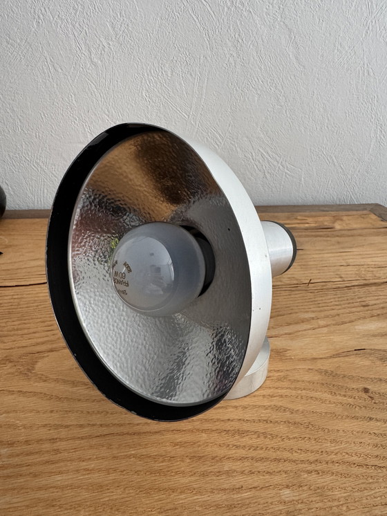 Image 1 of Zilverkleurige vintage spot van Philips Mid Century