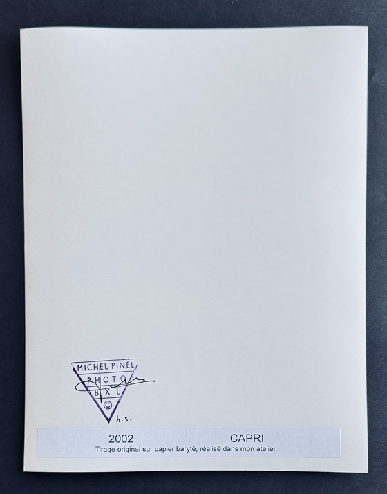 Image 1 of Michel Pinel - Capri, Italy 2002 - Signed