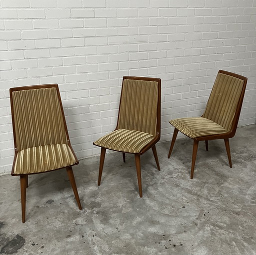 Vintage Dutch Design Chairs, Set Of 6