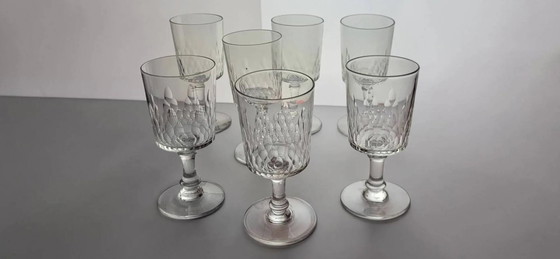 Baccarat - 7 calici da vino modello Champigny Richelieu – Bicchieri e caraffe, Cristallo, Vetro (photo 4 of 12)