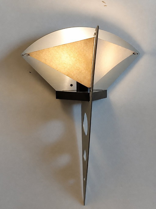 Artemide Filicudara Wandlampe + Kerzenhalter von Steve Lombardi, Italy 1980er