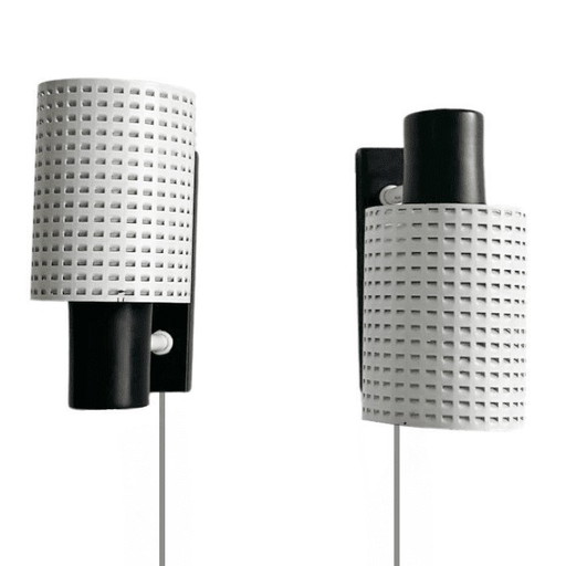 Ensemble vintage d'appliques Fiesta H. Busquet pour Hala Zeist 1960s