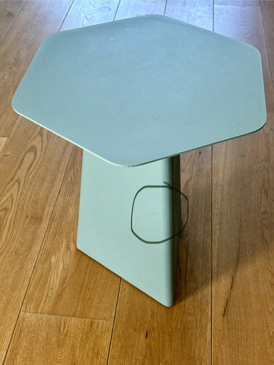 Image 1 of Pode Batch sechseckiger Beistelltisch blaugrün