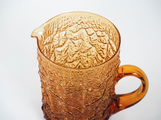 Image 1 of Brocca in vetro, design italiano, anni '60, made in Italy