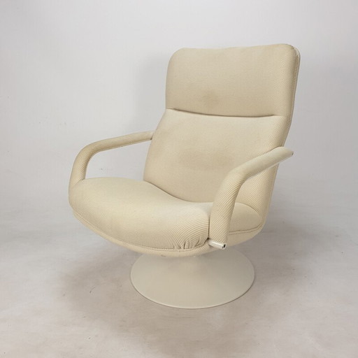 Fauteuil vintage F182 par Geoffrey Harcourt pour Artifort, 1960s