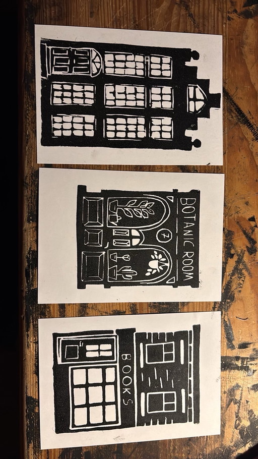 Kalender 2026 Linoldruck 