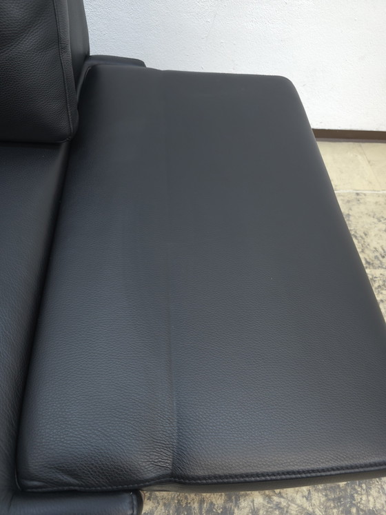 Image 1 of Sofá de diseño de dos plazas FSM Easy, sofá de cuero, sofá de asiento