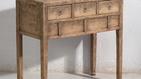 Consolle antica in legno di abete – Shandong, circa 1930 – Console (photo 3 of 40)