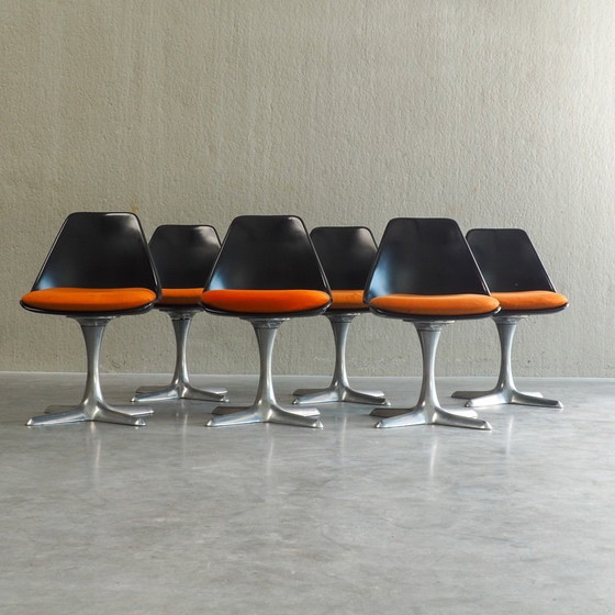 Image 1 of Space Age dining set by Maurice Burke for Arkana