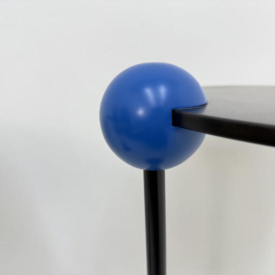 Image 1 of Pair of side table Edward Geluk for Arco – 1980’s ‘Piccolo’ postmodern Memphis style – Dutch design