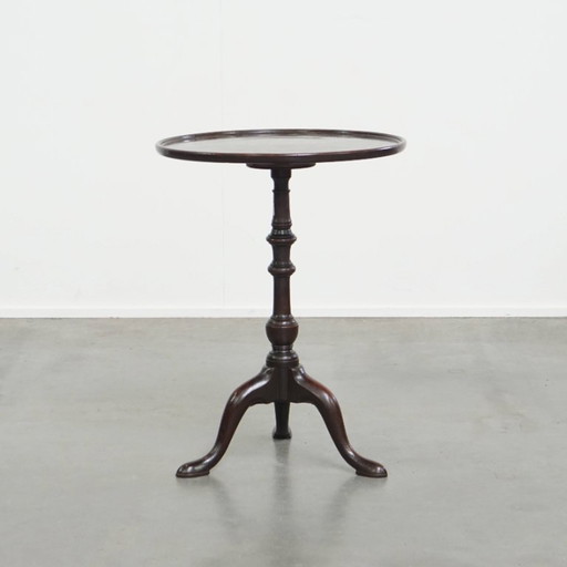 Table d'appoint/ table à vin anglaise ancienne avec plateau d'une seule pièce du début du 19e siècle