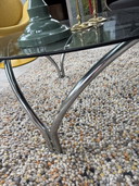 Gispen salontafel gerookt glas