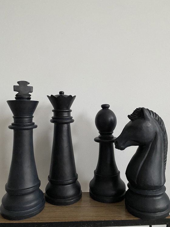 Image 1 of Big arty chess peaces - hone deco - hip