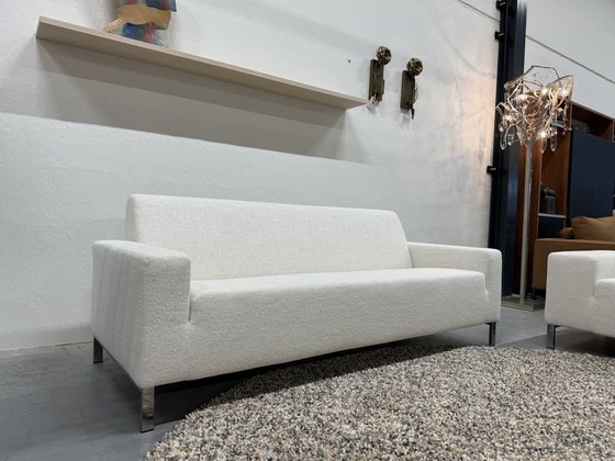 Image 1 of Gelderland 6515 Banco 3 plazas Tela musgo