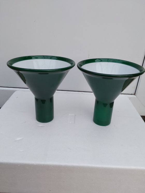 Image 1 of Holmegaard Mini P & T Ciondolo Michael Bang lampade a sospensione in vetro