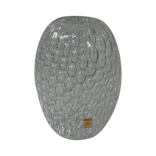 Floris Meydam - Glasunie Leerdam - Vase with encapsulated bubbles - Model ‘Serica’ 