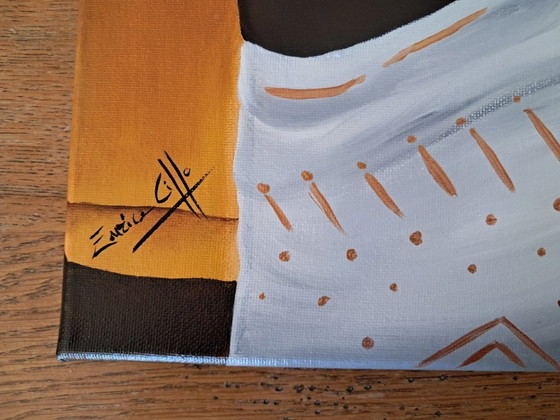 Image 1 of Enrica CIFFO - Africa Queen 2 - Schilderij van de kunstenaar