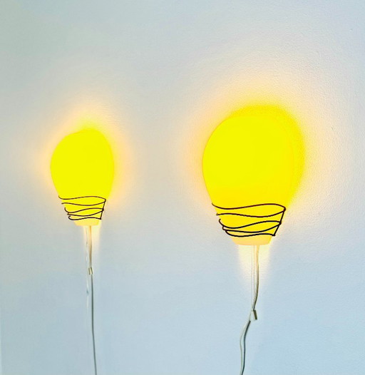 Model NX20 Wall Lamps by Louis Kalff for Philips, The Netherlands, 1950s – wandlampen, Glass